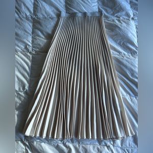 H&M Pleated Midi Skirt